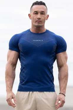 Shirts<Youngla 465 Superhero Compression Tees Black|Cement|Dark Blue|Dark Purple