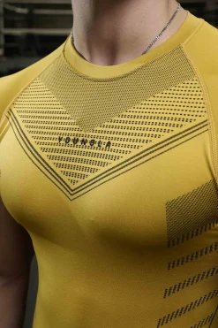 Shirts<Youngla 465 Superhero Compression Tees Black|Cement|Dark Blue|Dark Purple
