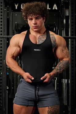 Tanks<Youngla 302 Supervillain Stringers Black|Forest Green|Grey|Navy