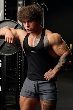 Tanks<Youngla 302 Supervillain Stringers Black|Forest Green|Grey|Navy