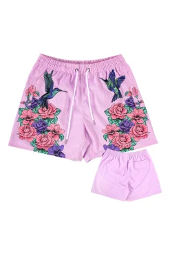 Shorts<Youngla 141 The Block Party Shorts Sedona Sunrise|Signature Clouds|Roses Are Red|Above The Clouds