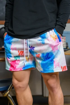 Shorts<Youngla 141 The Block Party Shorts Sedona Sunrise|Signature Clouds|Roses Are Red|Above The Clouds