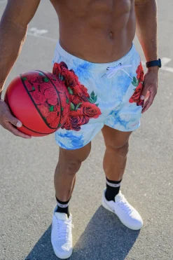 Shorts<Youngla 141 The Block Party Shorts Sedona Sunrise|Signature Clouds|Roses Are Red|Above The Clouds