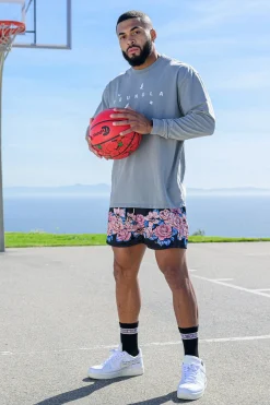Shorts<Youngla 141 The Block Party Shorts Sedona Sunrise|Signature Clouds|Roses Are Red|Above The Clouds