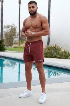 Shorts<Youngla 131 The Finest Shorts Black|Brown|Burgundy|Deep Purple