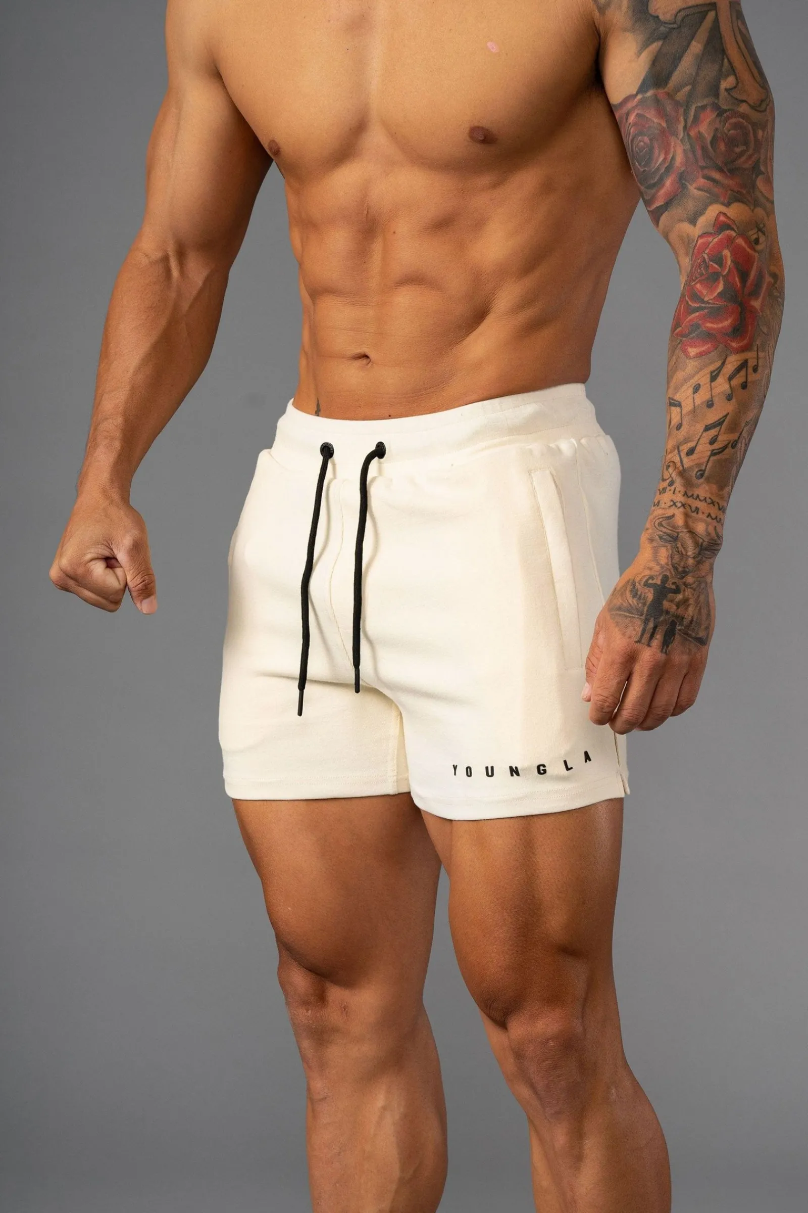Shorts<Youngla 113 The Perfect Short Shorts Black|Forest Green|Heather Grey|Nardo Grey