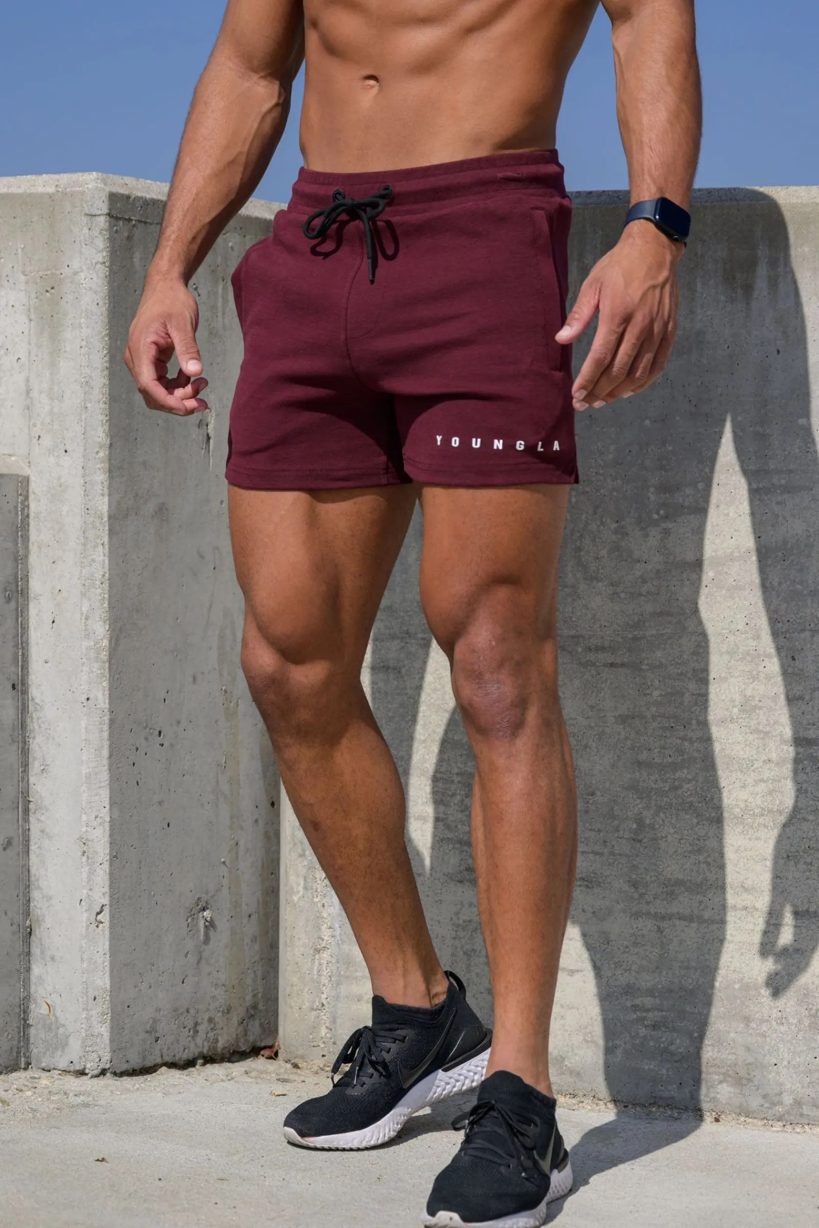 Shorts<Youngla 113 The Perfect Short Shorts Black|Forest Green|Heather Grey|Nardo Grey