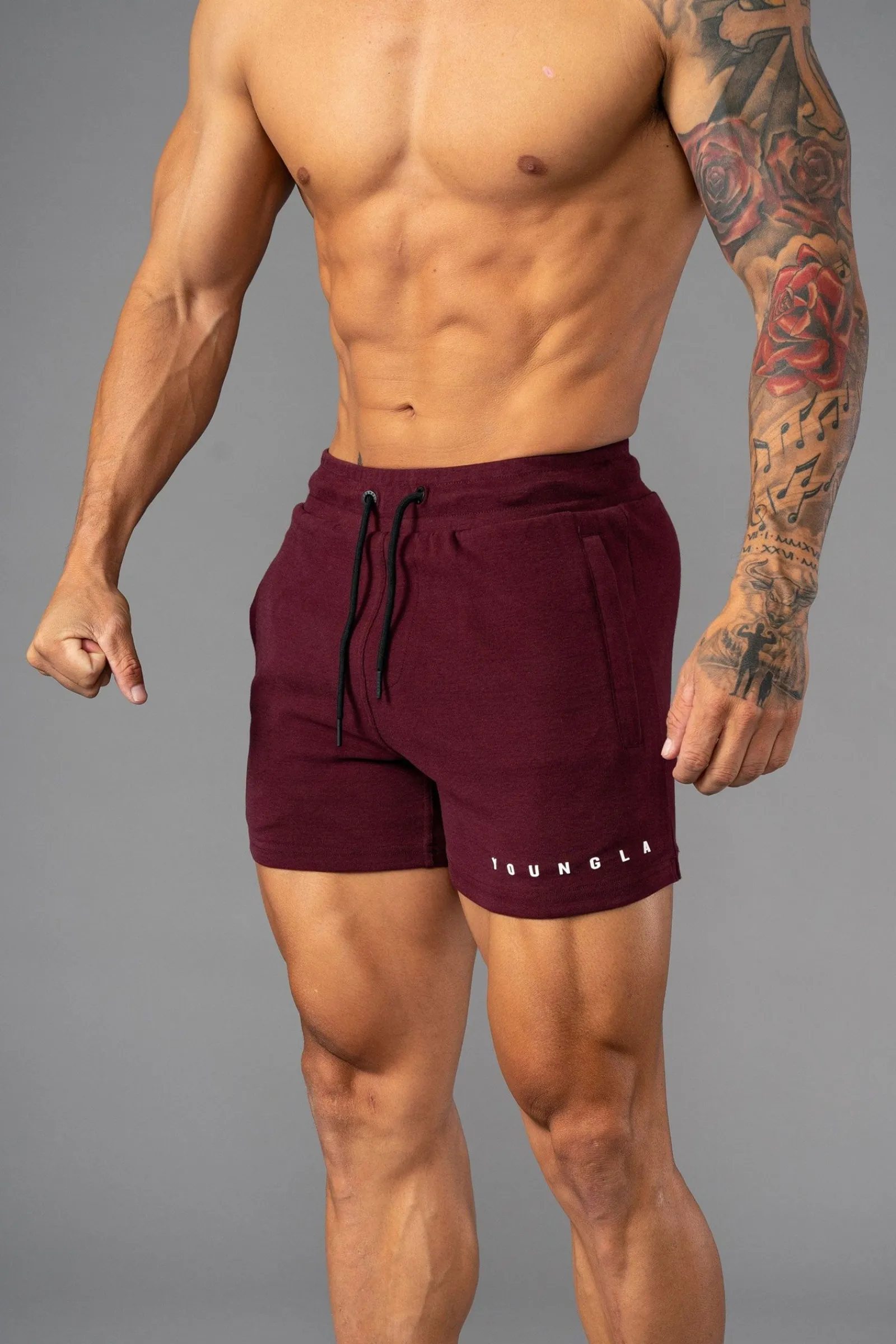 Shorts<Youngla 113 The Perfect Short Shorts Black|Forest Green|Heather Grey|Nardo Grey