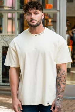 Shirts<Youngla 429 Trademark Tees Black|Deep Teal|Grey Blue|Off-White