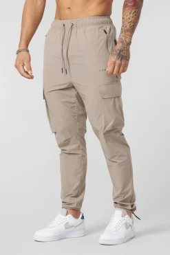 Joggers<Youngla 218 Travel Cargo Joggers New Colors Brown|Coal|Light Cream