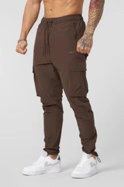 Joggers<Youngla 218 Travel Cargo Joggers New Colors Brown|Coal|Light Cream