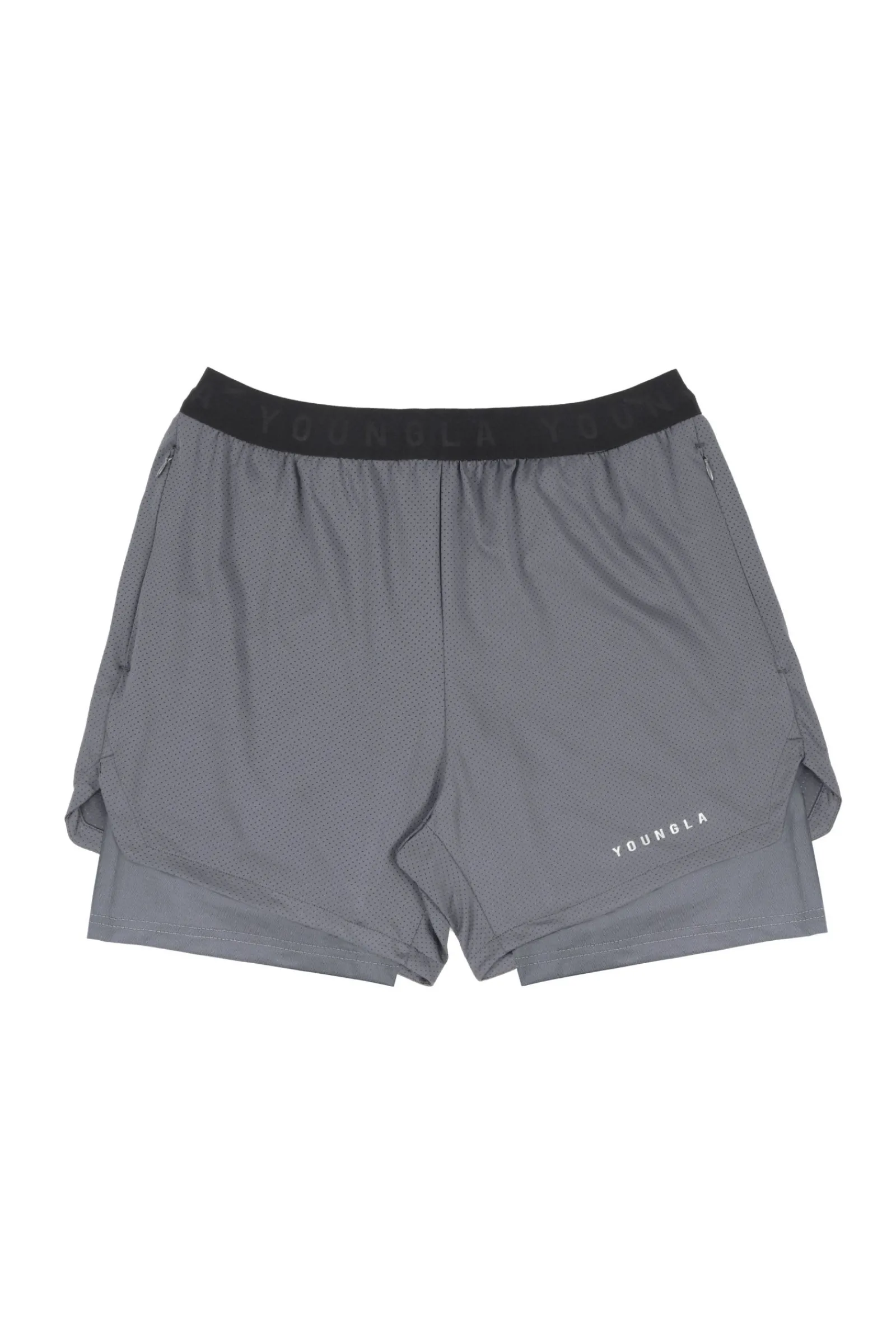 Shorts<Youngla 129 Trilogy Compression Shorts Black|Teal|Dark Red|Nude