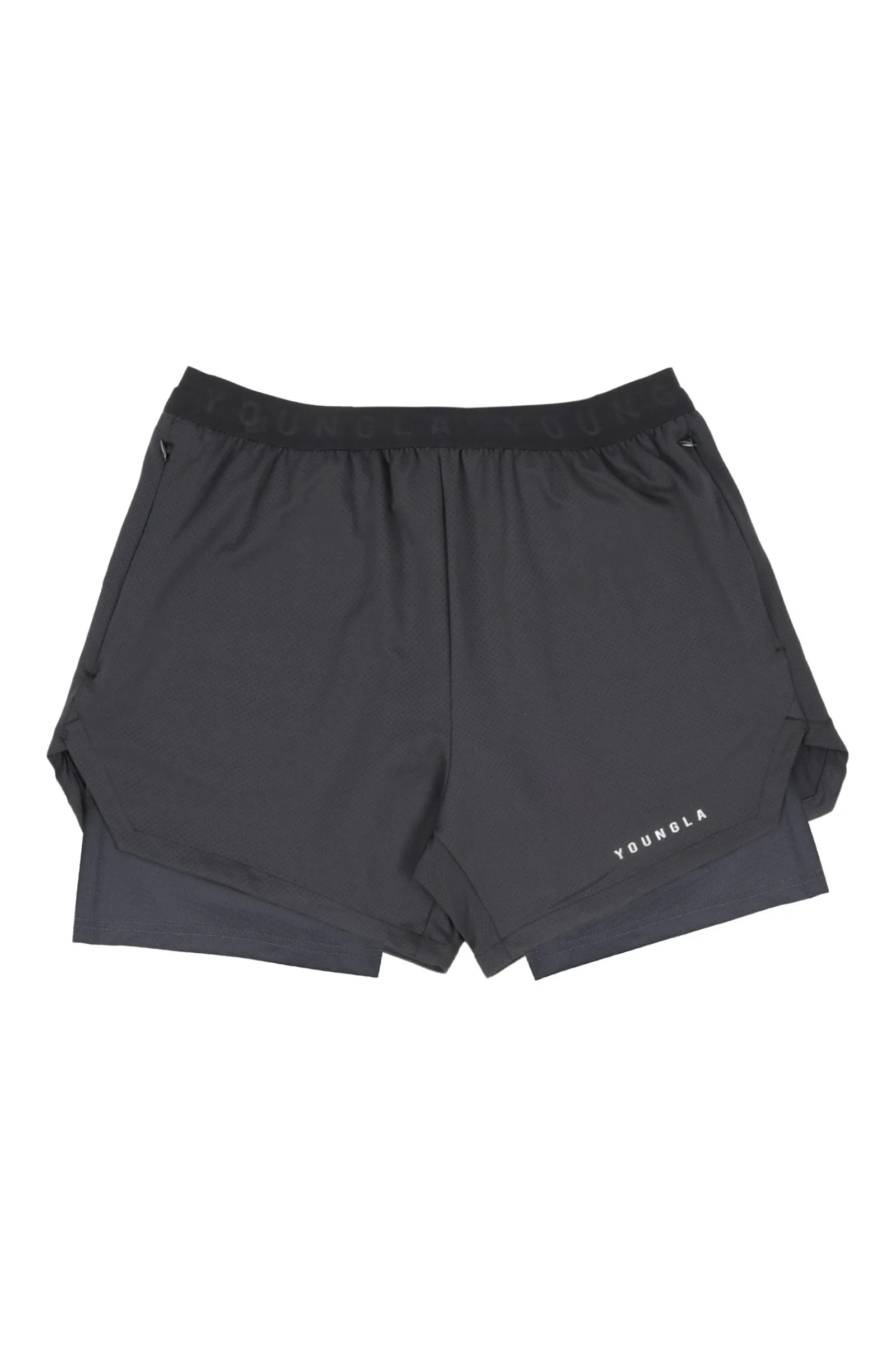 Shorts<Youngla 129 Trilogy Compression Shorts Black|Teal|Dark Red|Nude