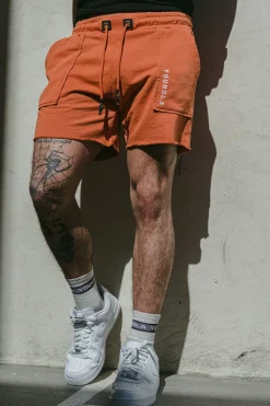 Shorts<Youngla 106 Vintage Short Shorts Black Wash|Brown Wash|Coal Wash|Orange Wash