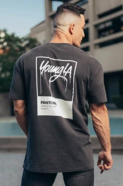 Shirts<Youngla 449 Washed Drip Tees Astronaut|Day In Heaven|Pantone Drip|Post Office