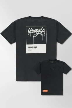 Shirts<Youngla 449 Washed Drip Tees Astronaut|Day In Heaven|Pantone Drip|Post Office
