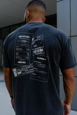 Shirts<Youngla 449 Washed Drip Tees Astronaut|Day In Heaven|Pantone Drip|Post Office