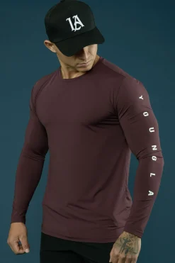 Shirts<Youngla 424 Zephyr Compression Long Sleeves Black|Teal|Beige|Scuba Green