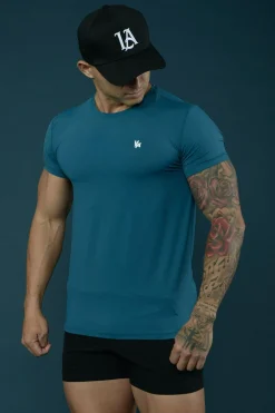 Shirts<Youngla 423 Zephyr Compression Short Sleeve Black|Teal|Beige|Scuba Green