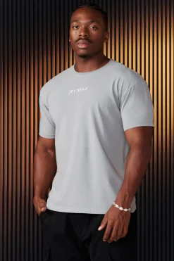 Shirts<Youngla 470-Abstract Tees Black|Brown|Grey|Off-White