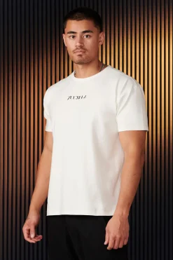 Shirts<Youngla 470-Abstract Tees Black|Brown|Grey|Off-White