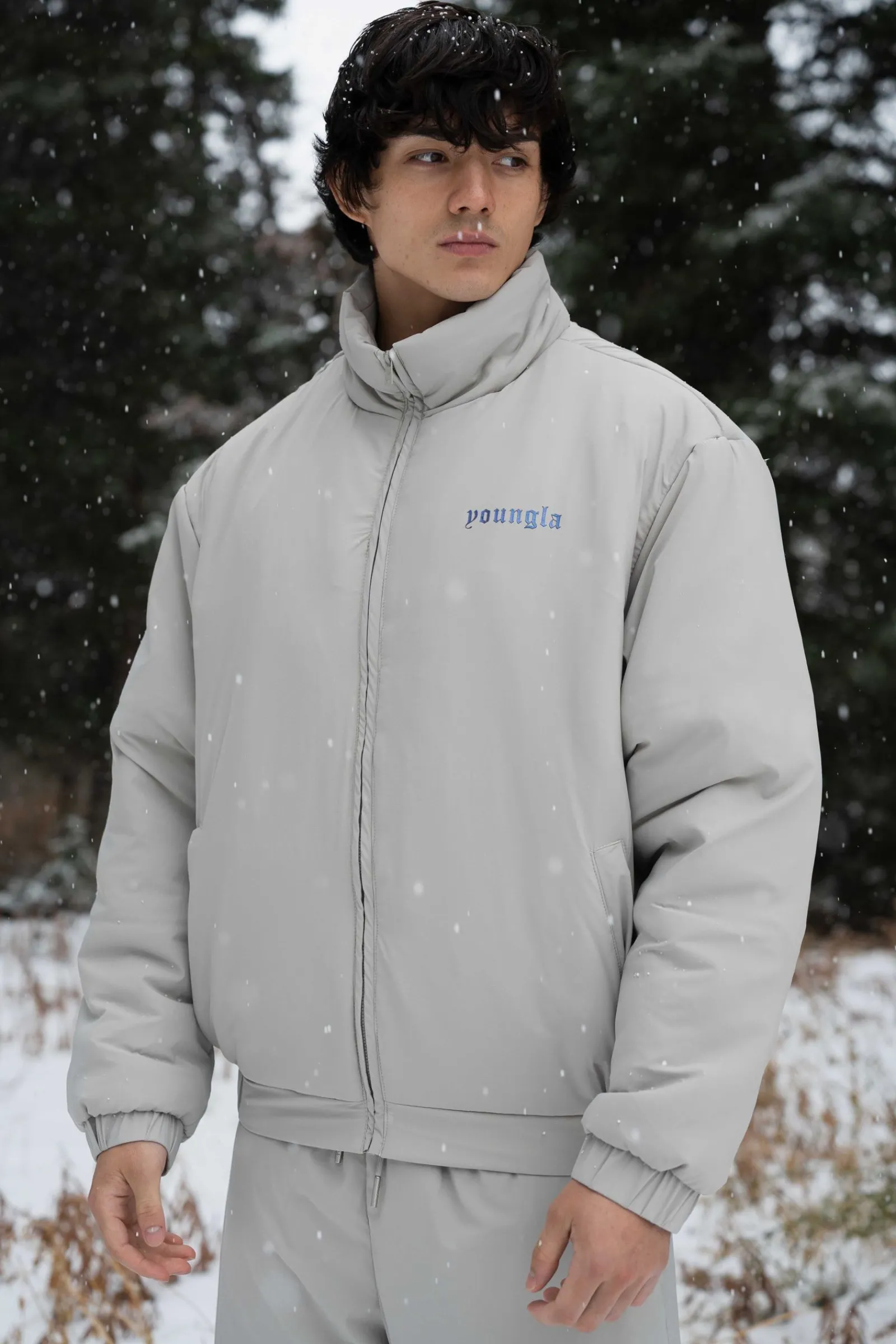 Outerwear<Youngla 570-Alpine Puffy Jacket Black|Sand Olive