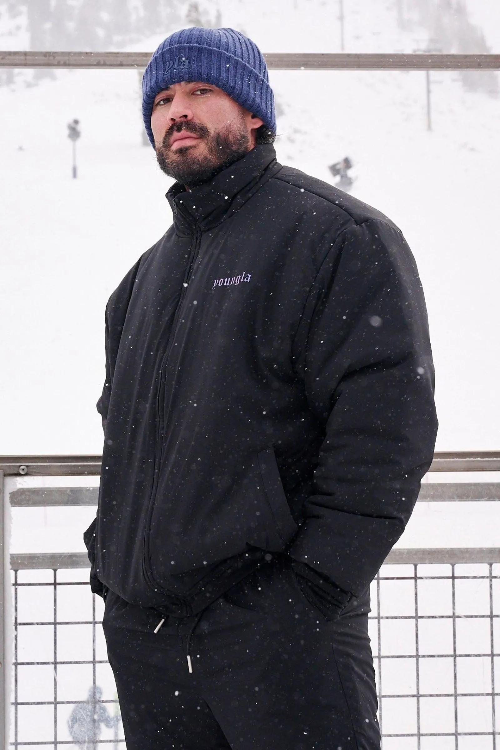 Outerwear<Youngla 570-Alpine Puffy Jacket Black|Sand Olive