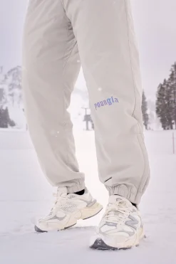 Joggers<Youngla 270-Alpine Puffy Pants Black|Sand Olive