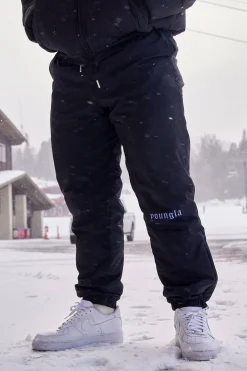 Joggers<Youngla 270-Alpine Puffy Pants Black|Sand Olive