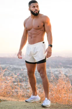 Shorts<Youngla 124-6Am Compression Shorts Black|Grey|Off-White|Plum