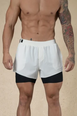 Shorts<Youngla 124-6Am Compression Shorts Black|Grey|Off-White|Plum
