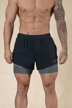 Shorts<Youngla 124-6Am Compression Shorts Black|Grey|Off-White|Plum