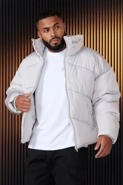 Outerwear<Youngla 526-Apollo Puffers Black|Platinum
