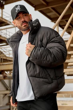 Outerwear<Youngla 526-Apollo Puffers Black|Platinum