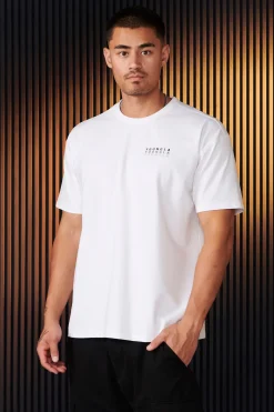 Shirts<Youngla 483-Archives Tee Black|White