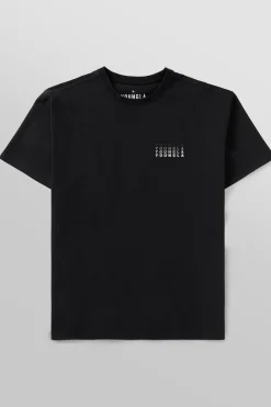 Shirts<Youngla 483-Archives Tee Black|White