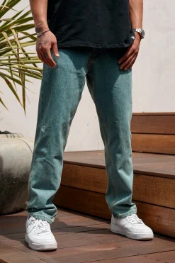 Pants & Jeans<Youngla 609-Baggy Jeans Black Wash|Light Blue Wash|Navy Wash|Off-White