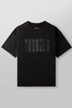 Shirts<Youngla 4075-Blurry Heavyweight Tee Black Wash|Brown Wash|Grey Wash|White
