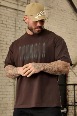 Shirts<Youngla 4075-Blurry Heavyweight Tee Black Wash|Brown Wash|Grey Wash|White