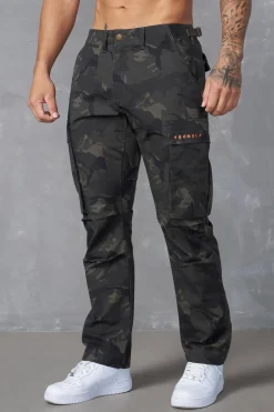 Pants & Jeans<Youngla 602-Camo Tactical Cargos Camo Green|Camo Grey|Desert Camo