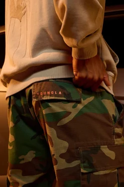 Pants & Jeans<Youngla 602-Camo Tactical Cargos Camo Green|Camo Grey|Desert Camo