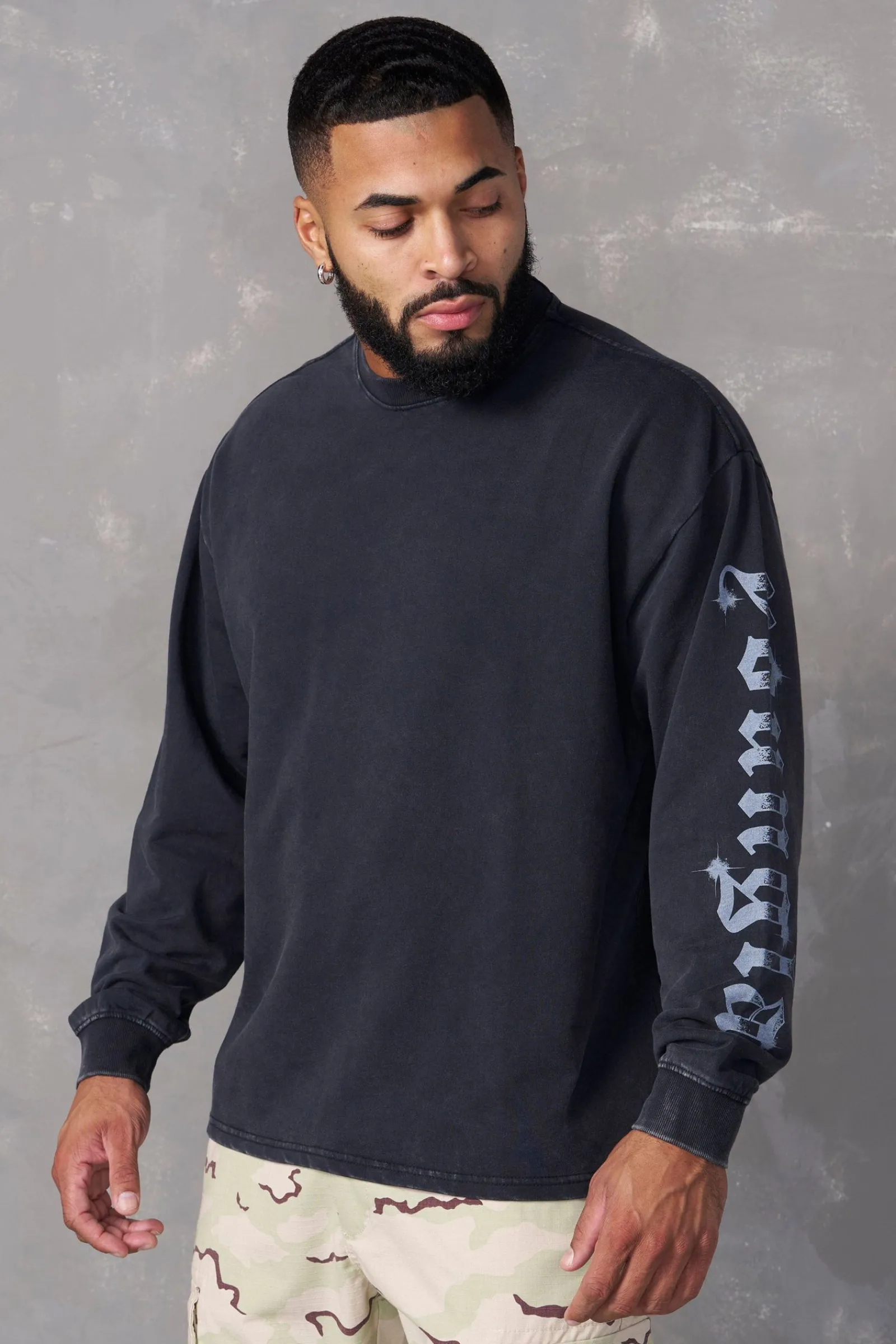 Shirts<Youngla 8028-Chrome Longsleeves Black Wash|Beige Wash|Brown Wash|Deep Teal Wash