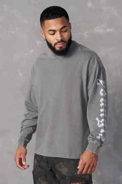 Shirts<Youngla 8028-Chrome Longsleeves Black Wash|Beige Wash|Brown Wash|Deep Teal Wash