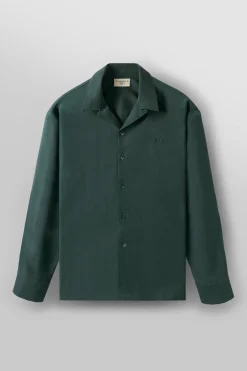 Shirts<Youngla 8009-Clase Longsleeves Black|Deep Teal|Magical Forest|Off-White