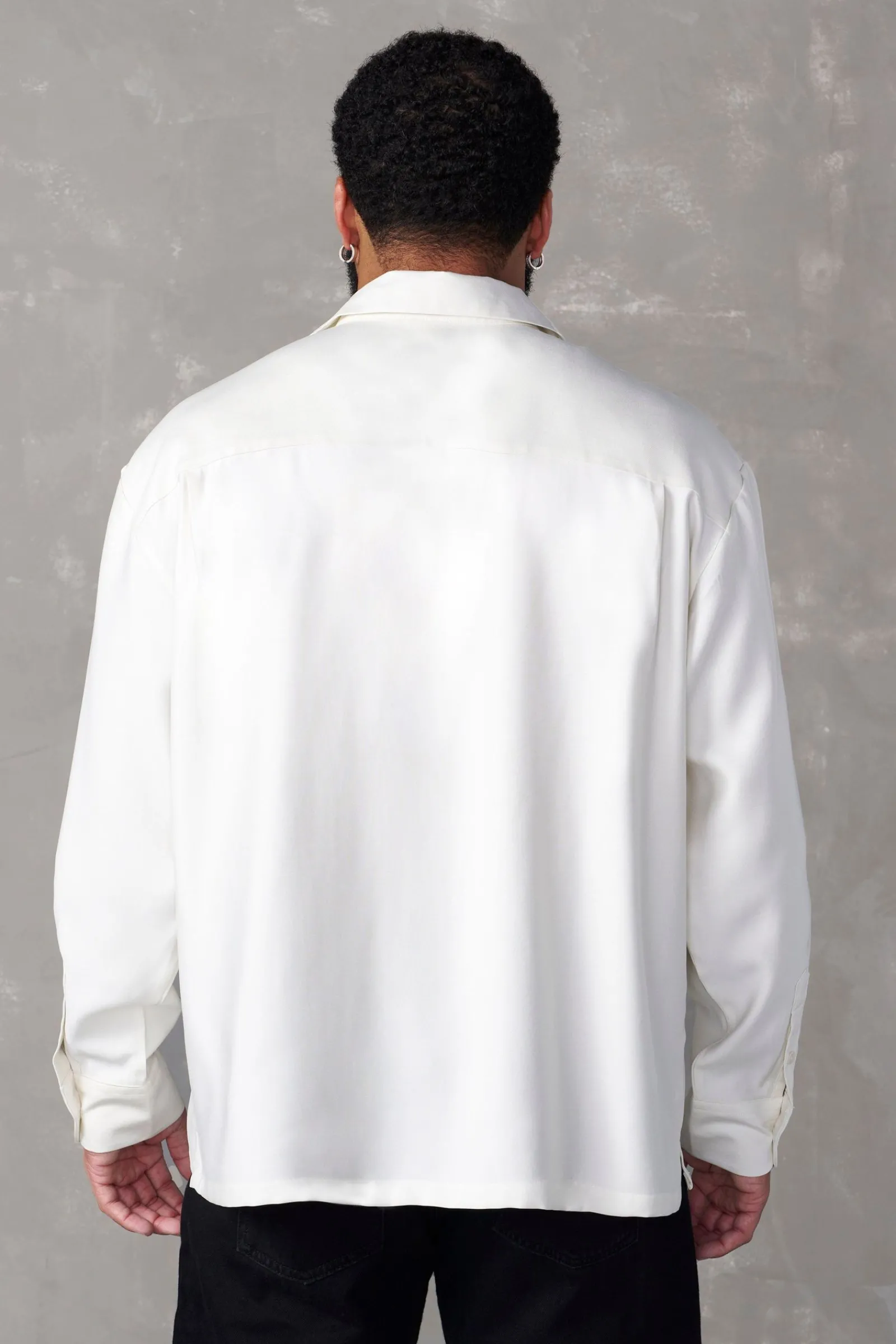 Shirts<Youngla 8009-Clase Longsleeves Black|Deep Teal|Magical Forest|Off-White