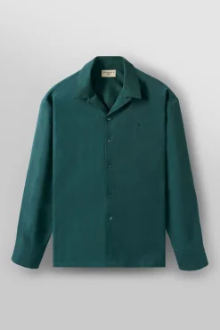 Shirts<Youngla 8009-Clase Longsleeves Black|Deep Teal|Magical Forest|Off-White