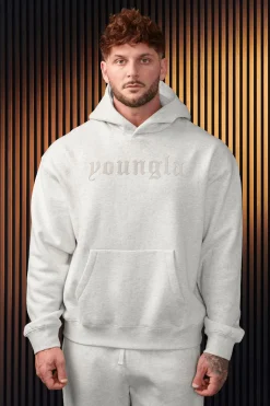 Outerwear<Youngla 566-Cloud 9 Hoodies Black|Charcoal|Hunter Green|Oatmeal