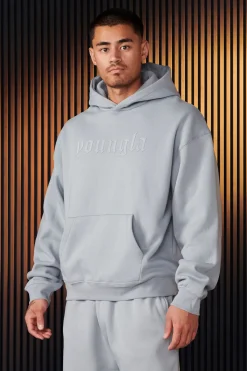 Outerwear<Youngla 566-Cloud 9 Hoodies Black|Charcoal|Hunter Green|Oatmeal