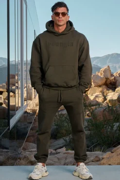 Outerwear<Youngla 566-Cloud 9 Hoodies Black|Charcoal|Hunter Green|Oatmeal