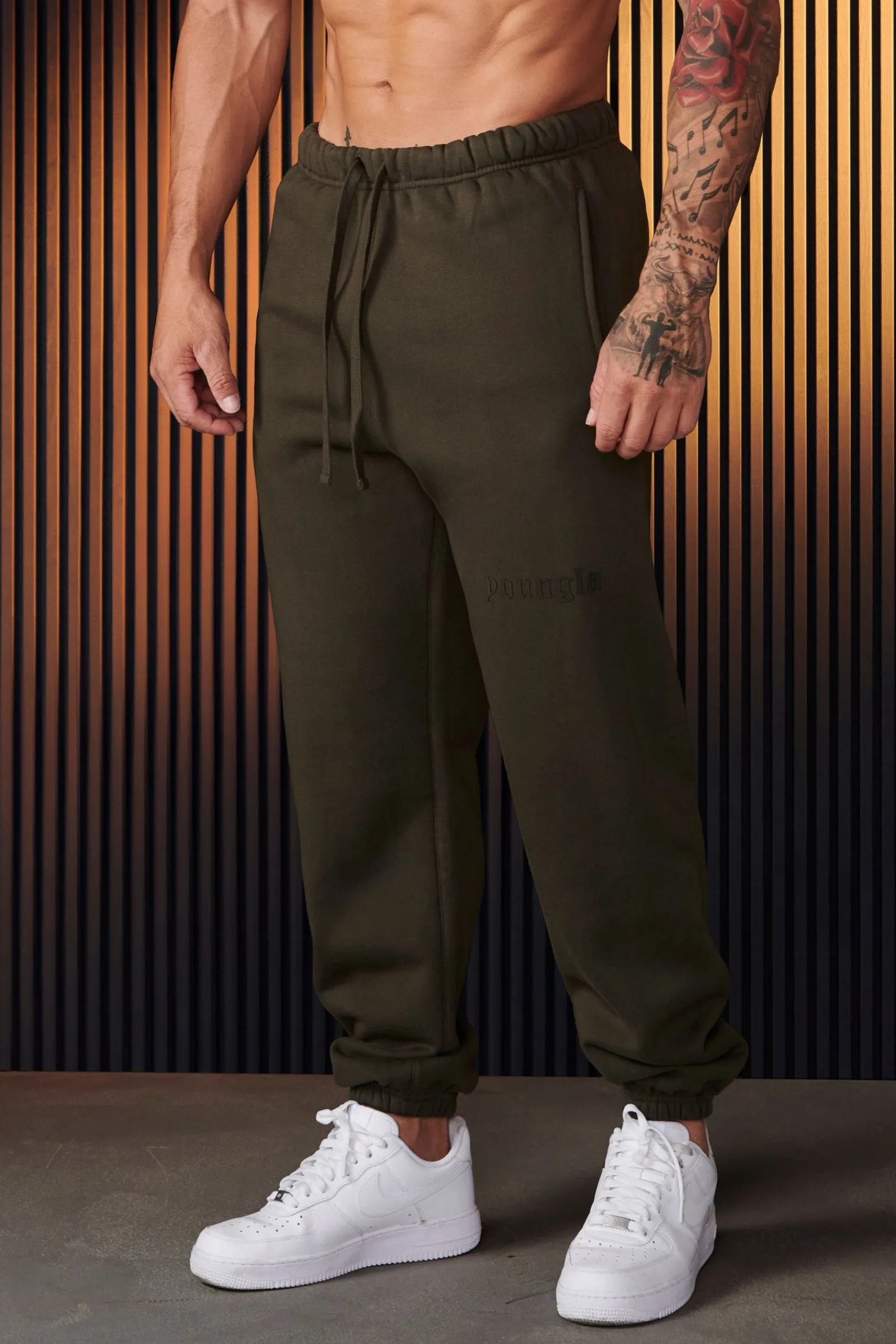 Joggers<Youngla 266-Cloud 9 Joggers Black|Charcoal|Hunter Green|Oatmeal